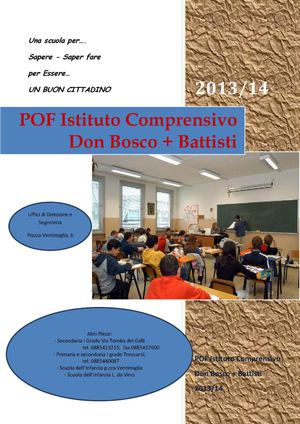 POF 2013/2014 dell'I.C. Don Bosco Battisti