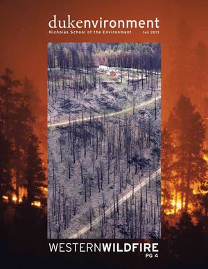 dukenvironment magazine - fall 2013