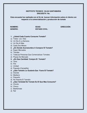 INSTITUTO TECNICO  OLGA SANTAMARIA