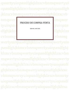 Proceso de Compra-Venta