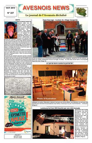 AVESNOIS NEWS N° 227