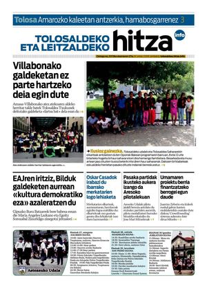 Tolosaldeko eta Leitzaldeko Hitza 20130627