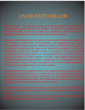 fabula de un zorrillo