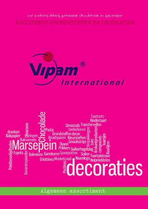 Algemeen assortiment Vipam 2013