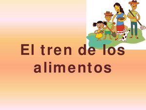 El tren de los alimentos
