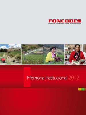 Memoria Anual 2012