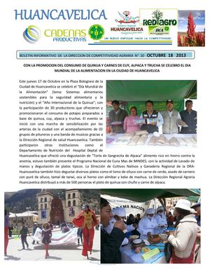 Agricultura Huancavelica 20-2013