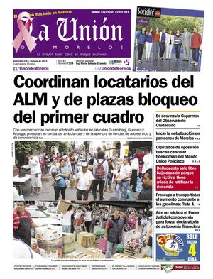La Unión de Morelos 24 Octubre 2013