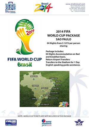 Brazil 2014 Sao Paulo Package