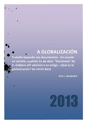 A GLOBALIZACIÓN