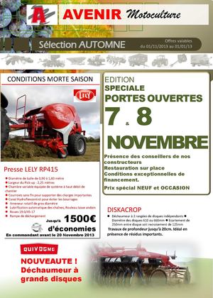 Portes Ouvertes Avenir