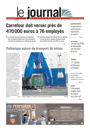 Le Journal du Pays Basque 20130130