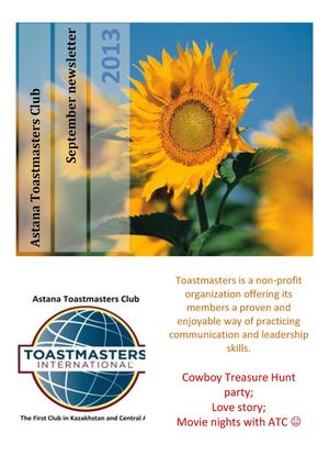 Newsletter September 