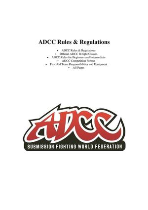 Reglas ADCC