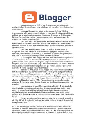 Historia de Blogger