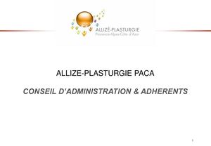 MEMBRES ALLIZE PLASTURGIE PACA