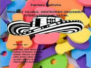 EXPERIENCIA SIGNIFICATIVA