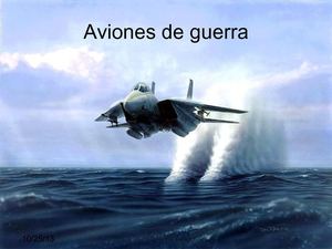 aviones de guerras