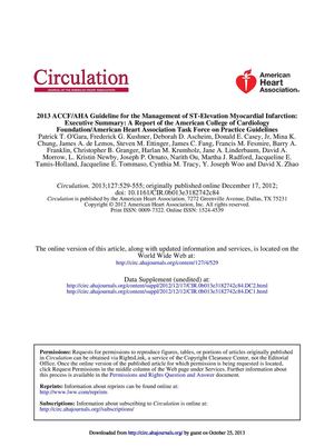 Guia de Manejo Infarto Agudo de Miocardio con elevacion del ST
