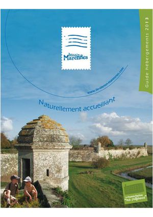 Guide Hébergements 2013 - Bassin de Marennes