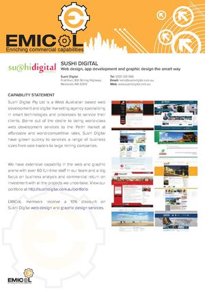 Perth Web Design Capability Statement