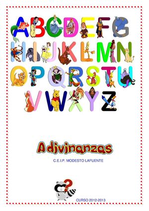 ADIVINANZAS (Modesto Lafuente)