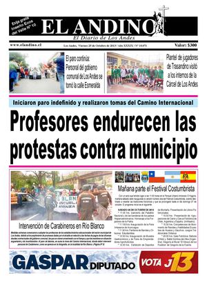 Diario El Andino - Viernes 25 de Octubre de 2013