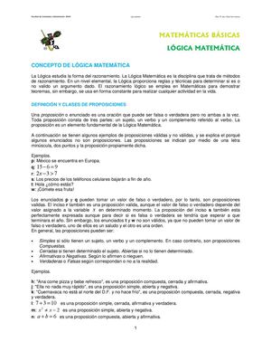 Lógica Matemática
