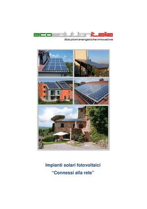 Impianti Fotovoltaici Grid Connect