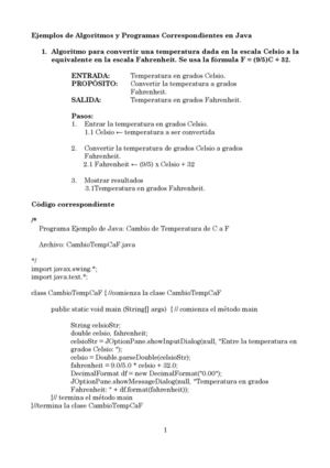Algoritmos y programacion en JAVA