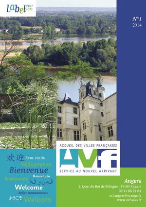 Guide pratique AVF Bienvenue à ANGERS 2013 2014