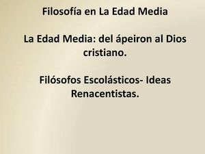 filosofos de la edad media
