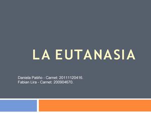 La Eutanasia