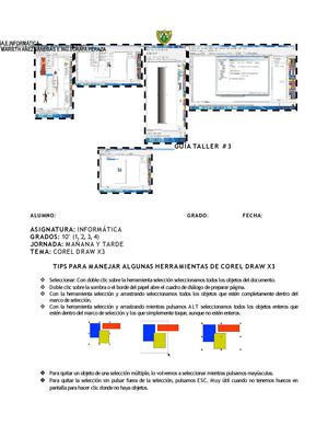 Guía COREL DRAW