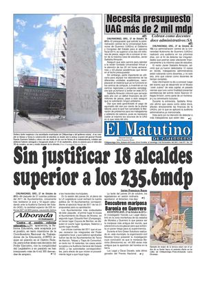 Semana del Lunes 28 de Octubre  al  domingo 3 de Noviembre  del 2013  Año XV  No. 743