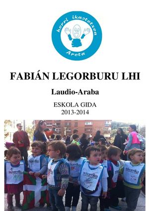 ESKOLA GIDA (euskeraz)