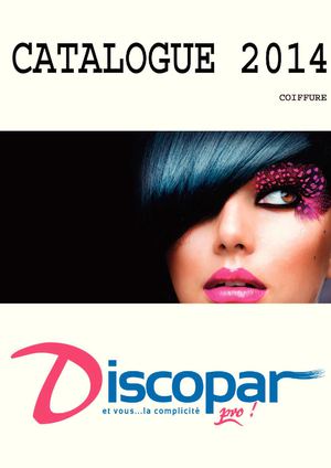 Catalogue Discopar Coiffure 2014