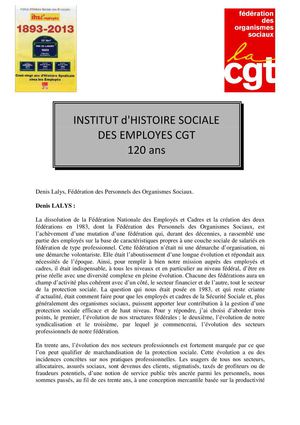 Denis Lalys - Ihse 120 ans fd des employés