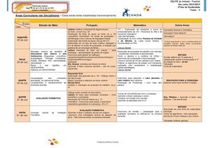 Planf. Semanal de 27de out a 01 de nov