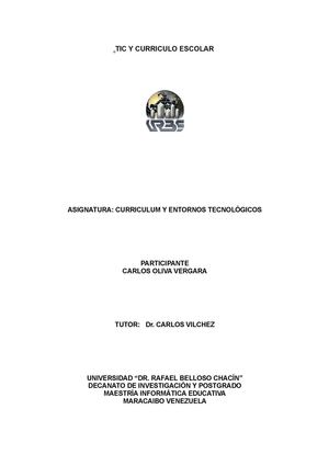 TIC Y CURRICULO ESCOLAR2