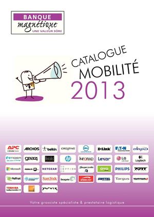 Banque Magnetique - Catalogue Mobilité 2013