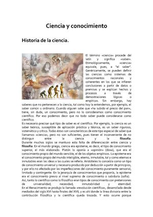 Origen de la Ciencia