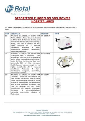Catálogo Rotal Hospitalar