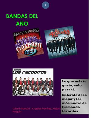 Bandas del año