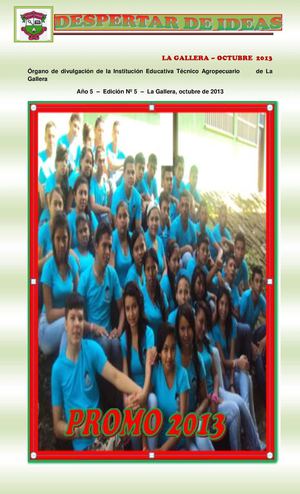 DESPERTAR DE IDEAS 2013