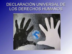 Declaración Universal de Derechos Humanos