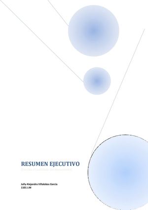 Resumen ejecutivo 