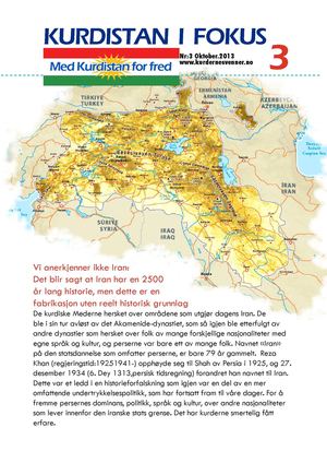 kurdistan i fokus - No.3 - Oktober 2013