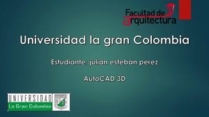 revista arquitectura autocad 3d