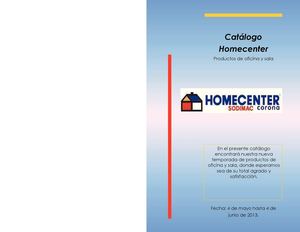 CATÁLOGO DE PRODUCTOS (Trabajo compra-venta)